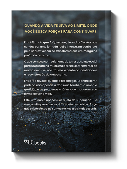 LIVRO-ALÉM DO QUE FOI PERDIDO-VERSO