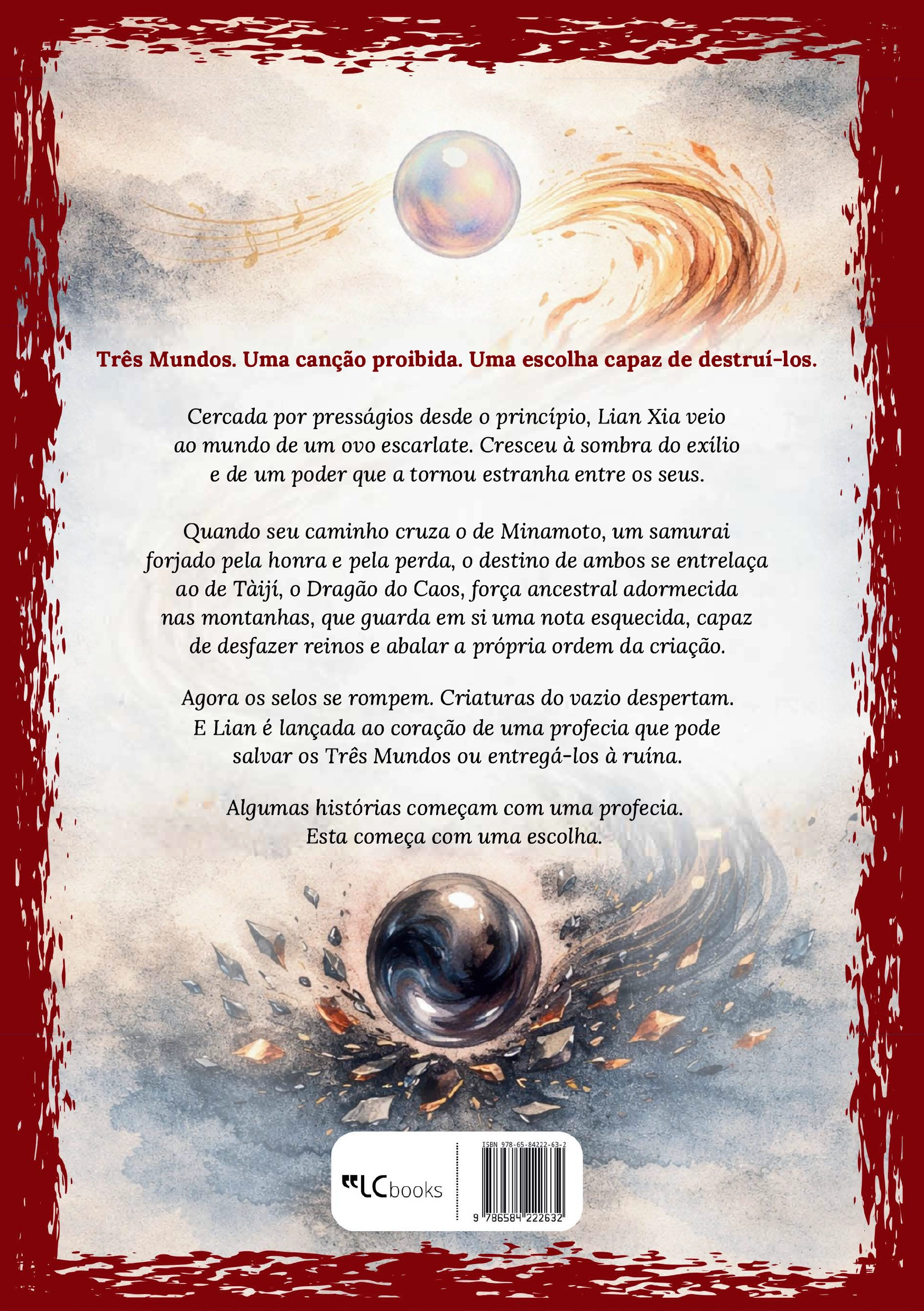 Fenix dragão e samurai verso